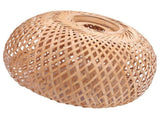 Bamboo Wicker Rattanshade Hand-Woven Double Layer Bamboo Domeshade Asian Rustic Japanese V1192-AZ-W-35251