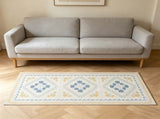 Welcome Floor Mat 19.69x31.5 In Absorbent Quick Dry Non Slip Entryway Rug for Front Door Porch Patio V1370-AZ4-09380