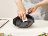 Cast Iron Skillet, 3 Pcs Frying Pan Set , Heavy-Duty Skillets with Heat-Resistant V952-ZTCGSJTCT681KMJDP001V0