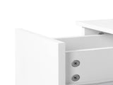 Levede Slim Bedside Table Nightstand Side Table Storage Bedroom Narrow Cabinet NI1084-WH-AU