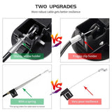 Recliner Replacement Parts with Durable Plastic Pull Handle and Recliner Release Cable,Repair for V1370-AZ4-08234