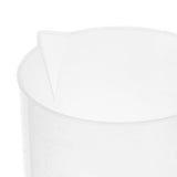White Plastic Measuring Cups Set, 3000ml Capacity, Accurate Transmission Fluid Measurement, and Easy V1369-AZ3-W-14530