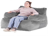 Bean Bag Chair, BeanBag Sofa Chair with Armrests for Adults, Fluffy Plush & High-Density Foam V952-FSYXCRDDY45448AWFV0