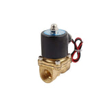 Solenoid Valve Normally Closed Compatible with Air Water Inert Gas Low Viscosity Fluids Multiple V1370-AZ4-20301