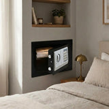 CARLA HOME Electronic Safe Box - Money Safe with Deposit Slot - Black - Cash Locker V178-36518