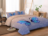 Butterfly Venetian Willow Quilt / Doona / Duvet Cover set V745-AQ044122K3