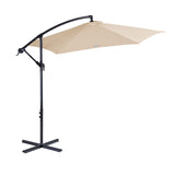 Milano 3M Outdoor Umbrella Cantilever With Protective Cover Patio Garden Shade ABM-401005