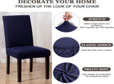 Dining Chair Covers,Kitchen Chair Cover,Parsons Chair Slipcover,Spandex Chair Protectors for Dining V1258-DP02-C-1347