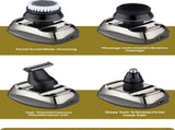 8 blade head bald head trimmer, hair trimmer for men, grooming tool, USB rechargeable V1106-111-876612-SLR-SET