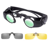 Zoomable Fishing Binoculars - Gray / Yellow Clip - 8X Magnification PRL-5015422060DBT