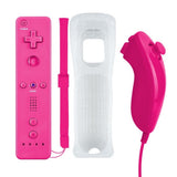 Remote Controller and Joystick Pink Compatible for wii/wii u V1370-AZ4-08326
