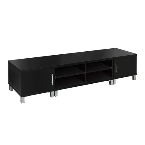 Artiss TV Cabinet Entertainment Unit 190cm Black Danson FURNI-TV-190-BK-AB