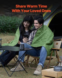 Camping Blanket 2.08 m x 1.4 m Warm Stadium Blanket 330GSM Outdoor Travel V952-LYTCSDLYLRPPCLSMKV0