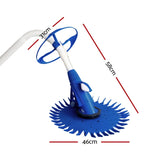 Aqua Buddy Pool Cleaner Automatic Vacuum Floor Climb Swimming Wall Pool 10M Hose PO-CL-ROUND-NA-DIA