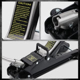 Hydraulic Floor Jack 2.5T Trolley Low Profile Car Track Quick Lifting 85-385mm V465-86529