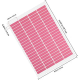 30 Sheets Color Coding Label Set, Easy to Write Paper Labels, Strong Adhesion, Smooth Surface, V1366-AZ2-W-15372