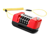 4-Digit Combination Disc Brake Lock, Portable Anti-Theft Security Lock for Motorcycle, Bicycle and V1308-DSZKI-1191-1