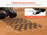Drag Harrow, 1.2x1.2 m Durable Chain Harrow with 69 Sharp Teeth, Suitable ATV UTV Tractor, Ideal V952-LP44FTDPK0002OK0ZV0