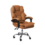 Levede Gaming Chair Office Computer Brown No Footrest OF1037-BR-NOP