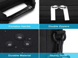 Protective Case 13 inch Sleeve, Open Bag with 2 Raised&1 Flapover&1 Handle&Belt, V1192-AZ-W-3095