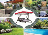 Porch Swing Canopy, Outdoor Swing Cover Replacement Canopy, Swing Canopy Cover Replacement 420D, Top V1259-DP01-A-3655