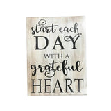 Grateful Heart Wall Art 30cm V637-33845WAL