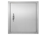 BBQ Access Door, 457x610 mm Single Outdoor Kitchen Door, Stainless Steel Flush Mount Door, Wall V952-DMMBSCJMYS18HT3RAV0
