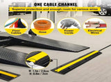 Cable Protector 18000lbs Single Channel Rubber Cable Hose Protector 4 Pack Cable Hose Protector V952-4JTDCGXB000000001V0
