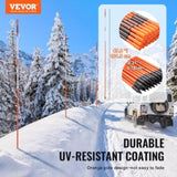 Driveway Markers, 100PCS 121.5cm, 0.78cm Diameter, Orange Fiberglass Poles Snow Stakes with V952-CDBG48YCCS10V9NP3V0