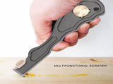 Wood Carbide Insert Scraper Aluminum Alloy Glue Scraper Remover for Woodworking Cleaning Degumming V1294-YM0703-3114230059411