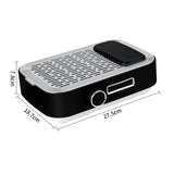 Rechargeable Nail Dust Collector , 80W Powerful Dust Suction Machine Vacuum Nail Fan Dust Collector V1366-AZ2-W-02116