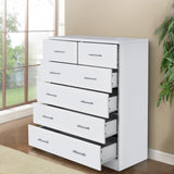 Artiss 6 Chest of Drawers - ANDES White FURNI-NEW-DT-WH-AB