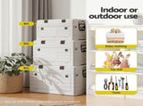 Gardeon 60L Outdoor Storage Box Foldable Camping Collapsible Bins Organizer OSB-60L-FD-BE