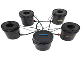 DWC Hydroponic System, 5 Gallon 5 Buckets, Deep Water Culture Growing Bucket, Hydroponics Grow Kit V952-SSSPXTYX5220VAXN5V3