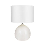 Boden Ceramic Table Lamp - White V558-LL-27-0216W