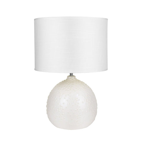 Boden Ceramic Table Lamp - White V558-LL-27-0216W