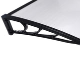 Mountview Window Door Awning Outdoor 1M X 2.4M Transparent 1x2.4M OD1006-1X2.4