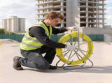 Fish Tape Fiberglass, 152M 6.3MM, Duct Rodder Fishtape Wire Puller Stand, Cable Running Rod V952-ZJKYDBLXW14IQ3YP7001V0
