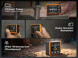Laser Measuring Tool, 262ft Measure with Digital Angle Finder & Level, Magnetic Rechargeable V413-CD80