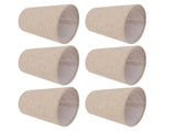6Pcs Small Lamp Shade Clip On Drum Linen Fabric Lampshade for Candle Bulbs Lighting Accessories V1294-YM0715-3119220085411