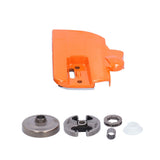 Chain Sprocket Clutch Cover Kit Fit for Husqvarna 353 351 350 346XP 345 Chainsaw V1294-YM0901-3111210107411