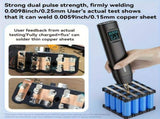 Portable Handheld Spot Welder, 90 Precision Levels, for Home Stainless Steel Welding, 18650 Battery V1106-DSZ-XXSDFGH-85