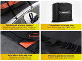 Giantz Rooftop Cargo Bag Waterproof Car Luggage Carrier 15 Cubic Ft Universal CAR-RFBAR-BAG-15