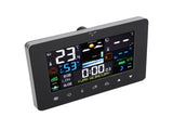 Colorful Touch Screen Digital Weather Forecast Station Wireless Indoor Outdoor Thermometer V1294-YM0521-3113230046611