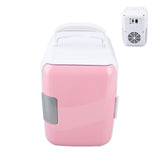 Car Fridge 4 Liters Durable ABS Storage Detachable Partition Portable Mini Fridge for Food V1294-YM0716-3113220131312