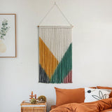 Wall Hanging, Boho Tapestry Wall Decor, Handmade Woven Hanging Decor Chic Bohemian Wall Art Home V1370-AZ4-08531