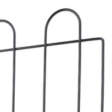 Decorative Garden Fence Iron Metal Wire Garden Fence Ground Stake Animal Barrier Fence for Outdoor V1294-YM0901-3111240296111