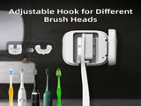 Portable UV-C Toothbrush Sterilizer with Auto-Disinfection & Heating Magnetic Wall Mountable Brush V1107-CS-ZWXYSJX