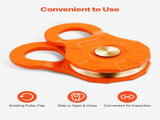 30 T Snatch Block for Winch Recovery, 66,000 lbs Break Strength Pulley System with 0.4" - 0.55" V952-ZQHL39600LBSWZ5G0V0