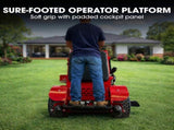 BAUMR-AG 32" Stand-On Zero-Turn Mower, Electric Start, 23hp, 764cc, Hydrostatic Drive, 10 Cut V219-MOWRIDBMS32A